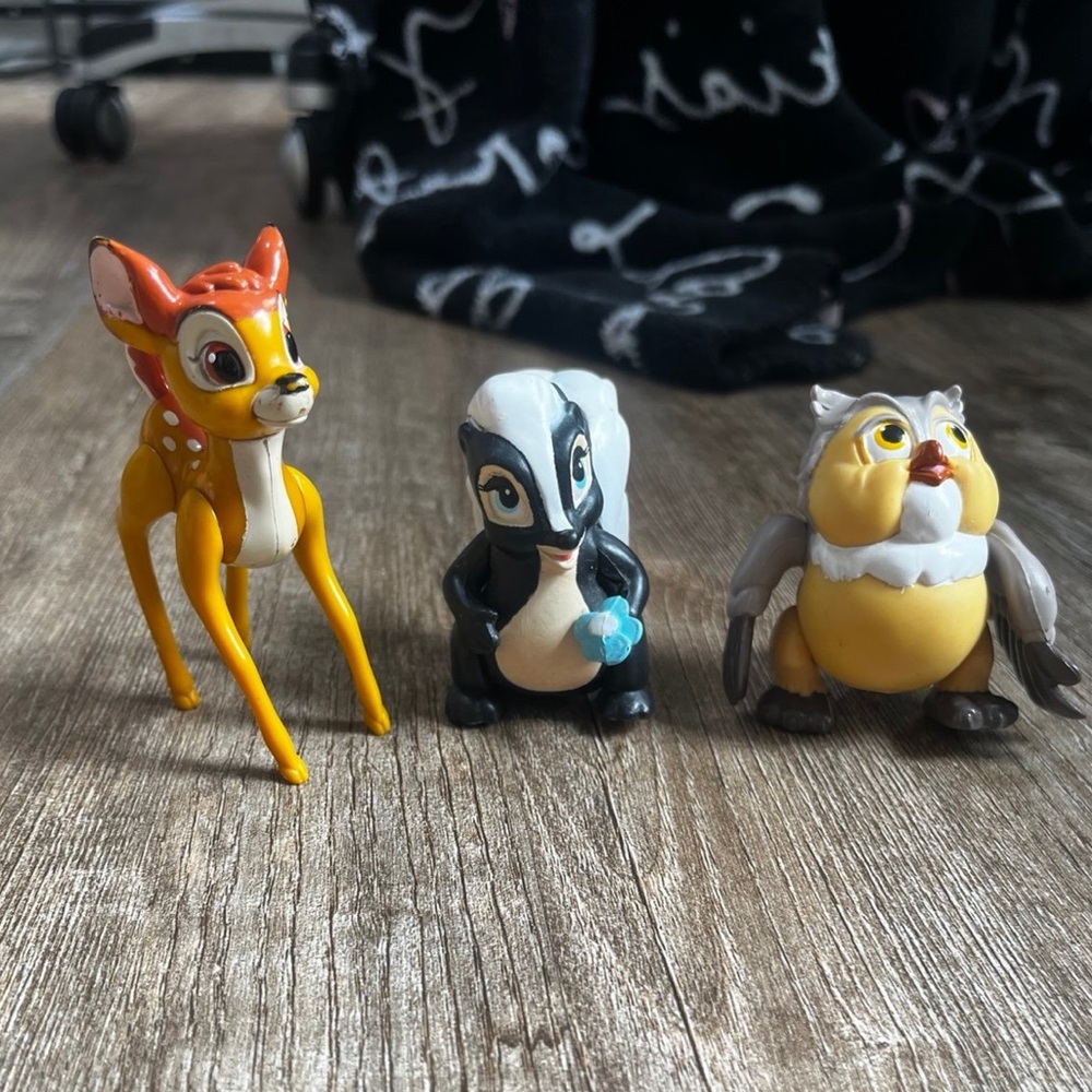 Vintage Disney Bambii Toys